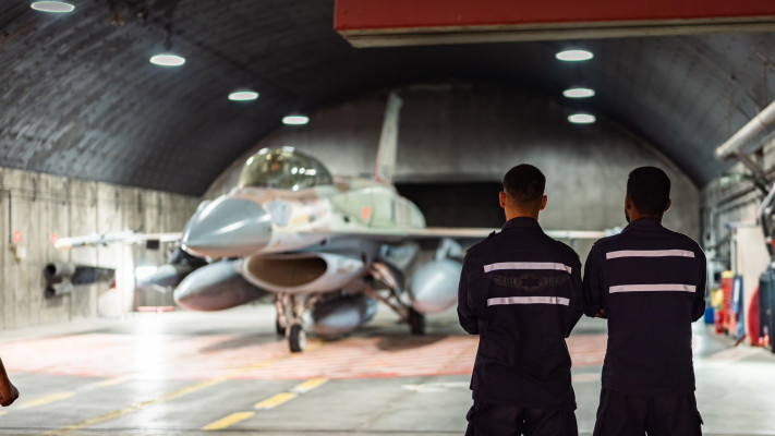 היערכות מטוסי קרב של חיל האוויר לתקיפות בתימן 