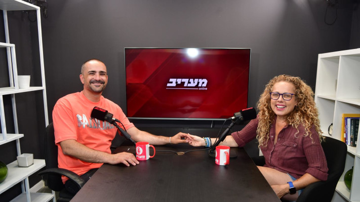 אבי שושן ואורלי וילנאי (צילום: אבשלום ששוני)