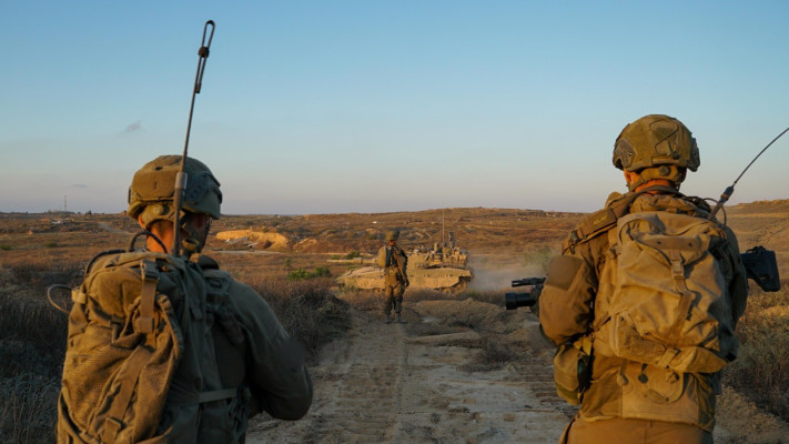 פעילות צה''ל ברצועת עזה (צילום: דובר צה''ל)