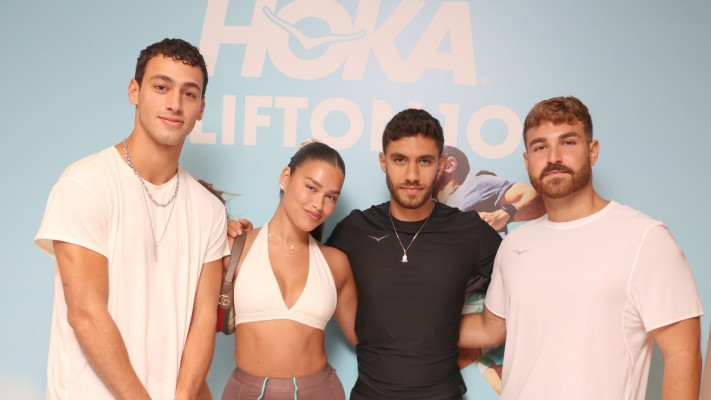 משמאל לימין: ברק שמיר, רומי פרנקל, בר ברימר, יותם גבריאל (צילום: אור גפן)