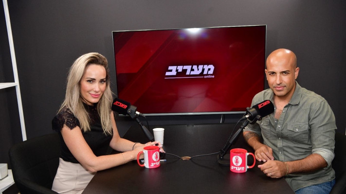 מיקי לוין וחזי דין (צילום: אבשלום ששוני)