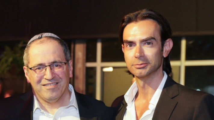 עידן וולס ואופיר מורד (צילום: באדיבות בנק מזרחי טפחות)