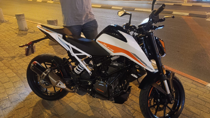 האופנוע שנגנב (אילוסטרציה)