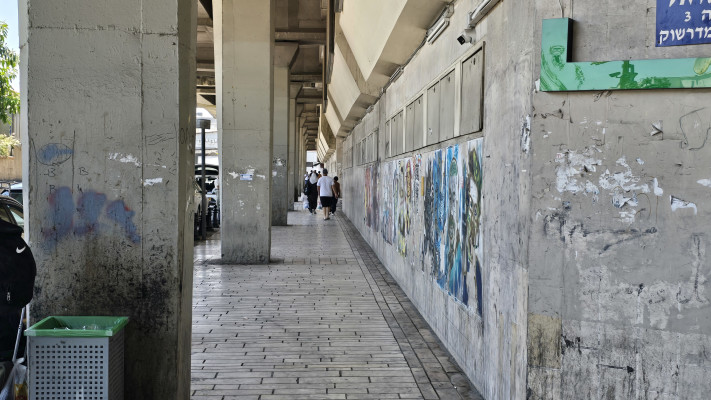 אזור התחנה המרכזית בתל אביב (צילום: אלון חכמון)