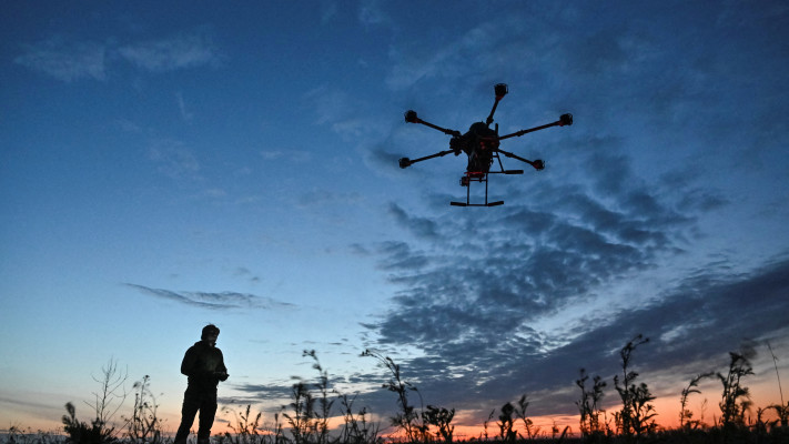 רחפנים בשירות הצבא האוקראיני (צילום: רויטרס)