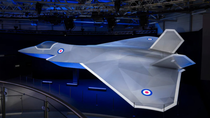 דגם של מטוס ה''טמפסט''