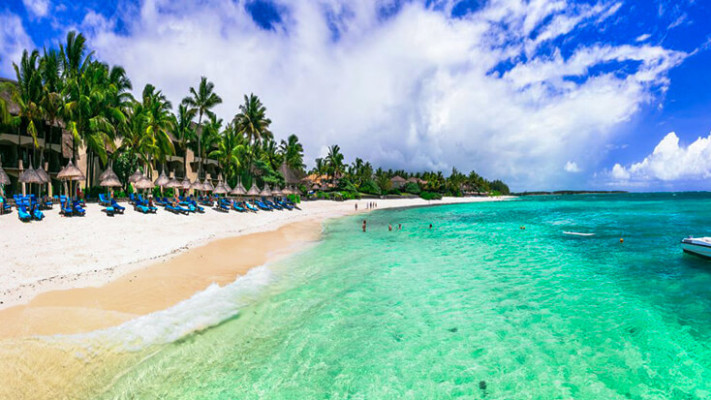 belle-mare beach, מאוריציוס