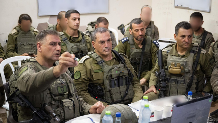 הרמטכ''ל, רא''ל אייל זמיר בסיור והערכת מצב ברצועת עזה (צילום: דובר צהל)