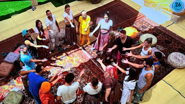 בית האח הגדול. לא תשרפו מזה קלוריות  (צילום: באדיבות רשת 13)