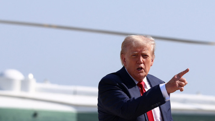 נשיא ארצות הברית דונלד טראמפ