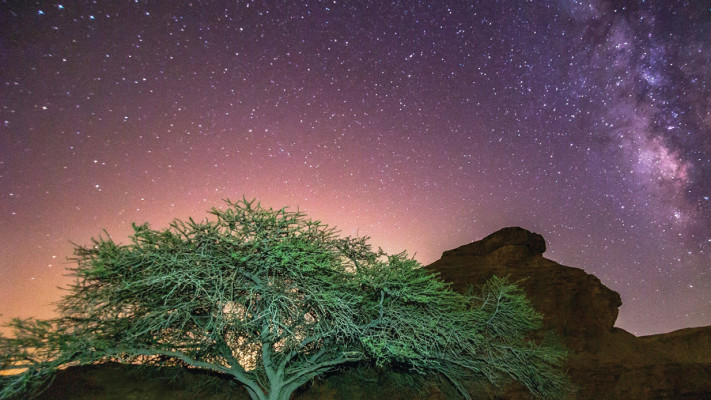 מטאורים בערבה התיכונה