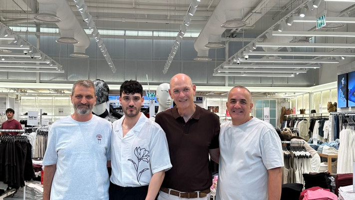 יאיר אוחיון, גבי רוטר, אלון ליבנה ושי אופיר (צילום: עמר סבח)