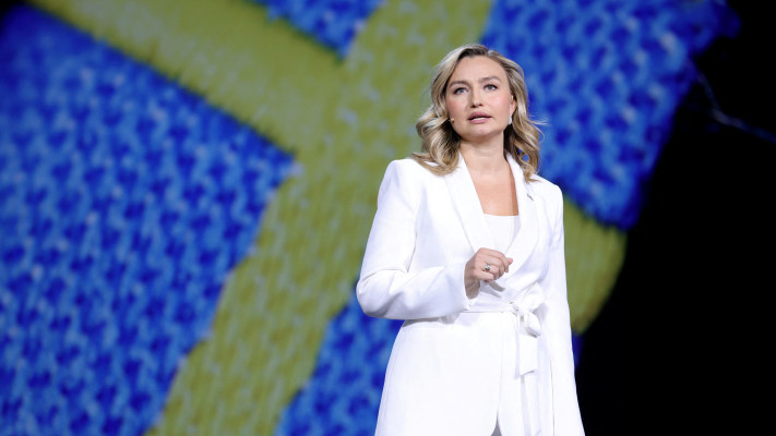 אליזבת' אבה בוש, סגנית ראש ממשלת שבדיה (צילום: רויטרס)