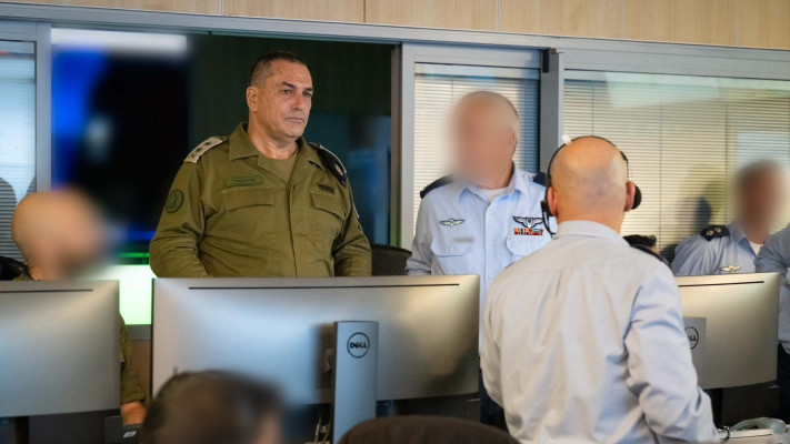 ננזף. הרמטכ''ל אייל זמיר (צילום: דובר צה''ל)