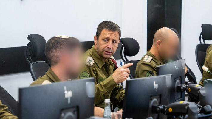 חמ''ל פיקוד מרכז בתרגיל הצה''לי