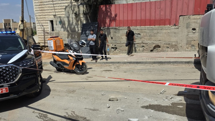 זירת תאונה ברהט (צילום: איחוד הצלה)
