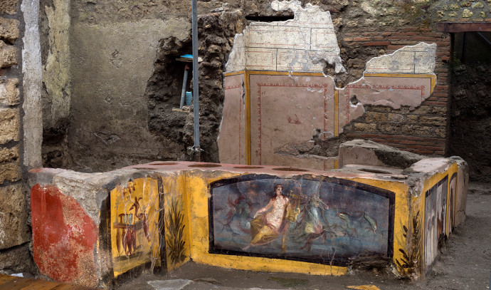 New find in Pompeii: A 2,000-year-old food stall has revealed a shocking abuse case