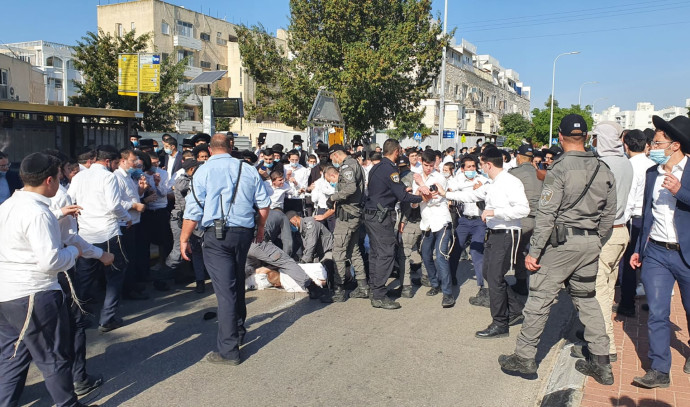 Clashes between police and ultra-Orthodox in Ashdod;  The Jerusalem faction: “We will not close”