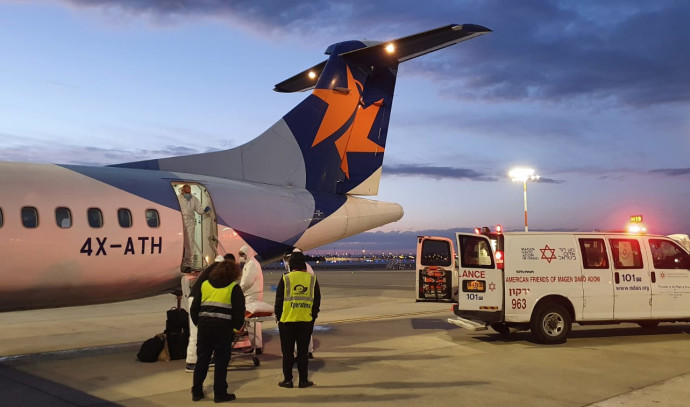 Israir’s rescue: A 70-year-old woman was flown to Israel because she needed immediate treatment