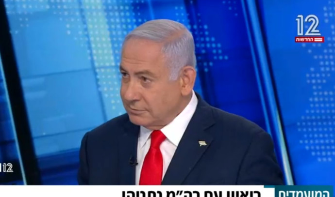 Netanyahu in an interview with News 12 and 13 three days before the election