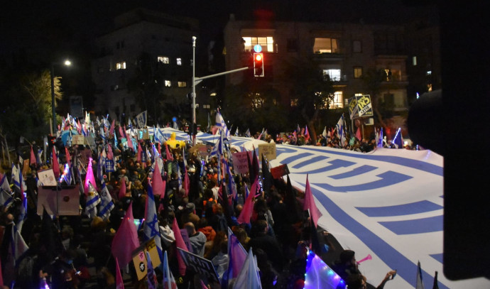 “The moment of truth has arrived”: about 15,000 demonstrators against Netanyahu in Jerusalem