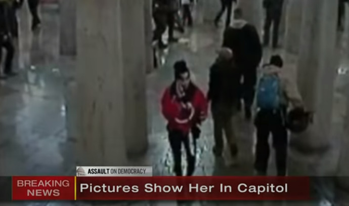 Capitol riots: Husband caught his wife cheating on him on TV