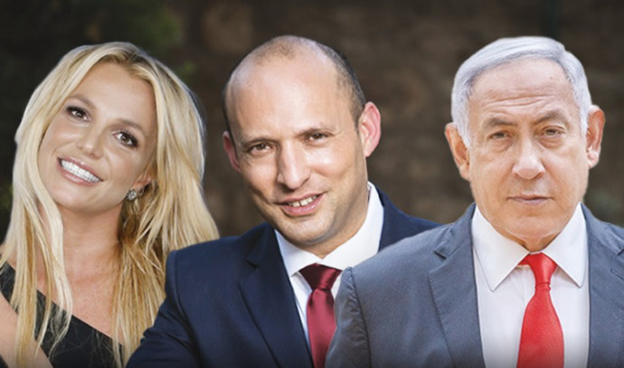 Netanyahu, Bennett or Britney Spears?  The most popular character on Twitter this year