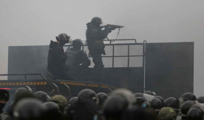 After 18 policemen were killed in demonstrations: The President of Kazakhstan announced that order had been restored