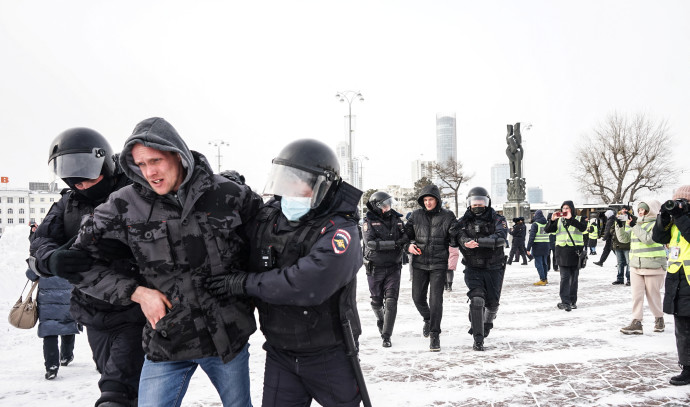 Russia: Nearly 4,000 detainees in anti – war demonstrations in Ukraine