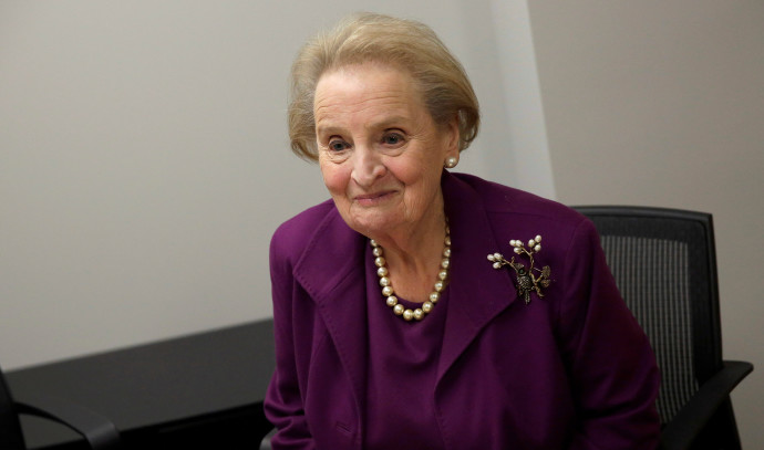 Madeleine Albright, the first US Secretary of State, has died at the age of 84