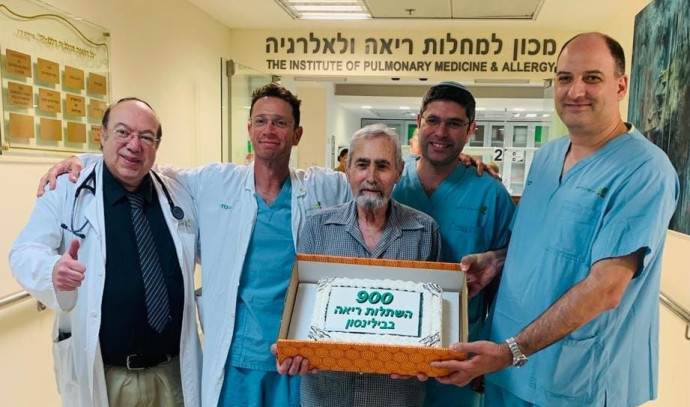 Air of a new year: Beilinson Hospital noted 900 lung transplants