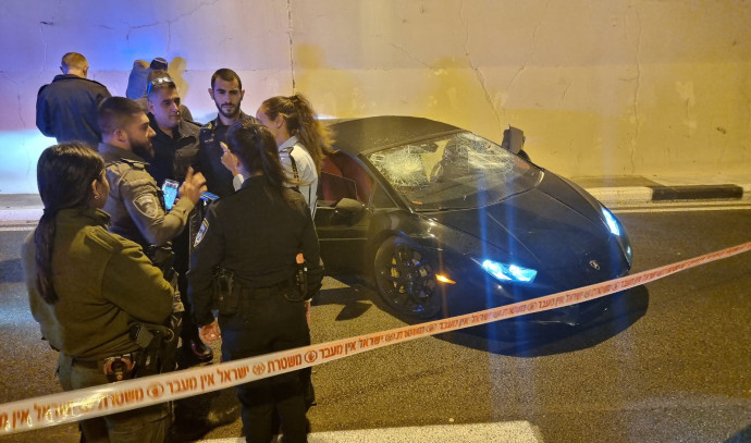 The attempted assassination in a Lamborghini on Route 6: a young man from Ramla was arrested on suspicion of involvement