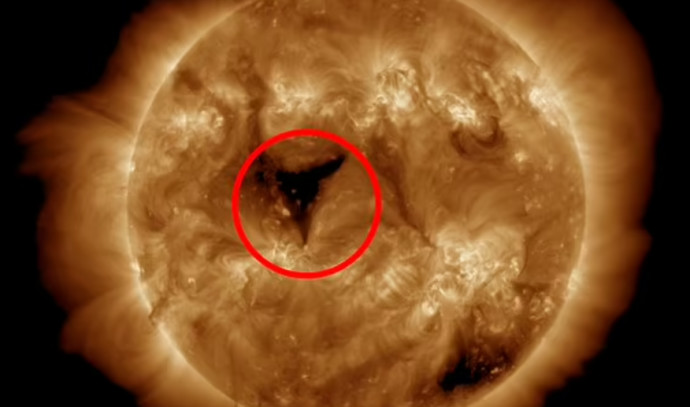 NASA: A huge hole has opened in the sun – this is how it will affect the Earth on Friday
