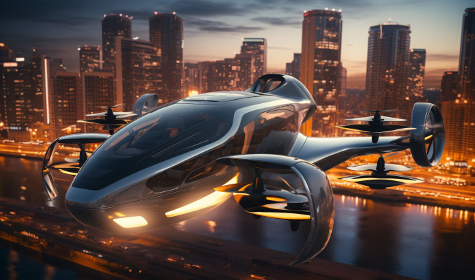Allenby’s Sky: Flying Taxis Coming in Two Years