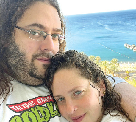 איתי לוקץ׳ ושרה פרי (צילום: פרטי)