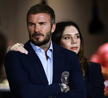 דיוויד וויקטוריה בקהאם (צילום: Carmen Mandato/Getty Images)