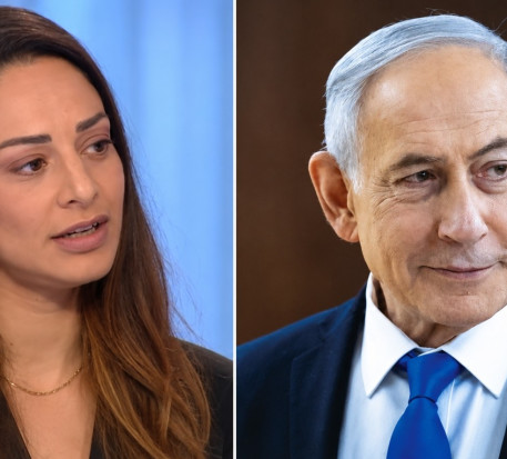 בנימין נתניהו, מעיין אדם (צילום: פלאש 90,צילום מסך)