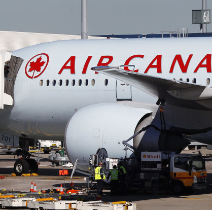מטוס אייר קנדה (צילום: רויטרס)