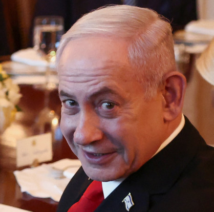 בנימין נתניהו (צילום: REUTERS/Kevin Lamarque)