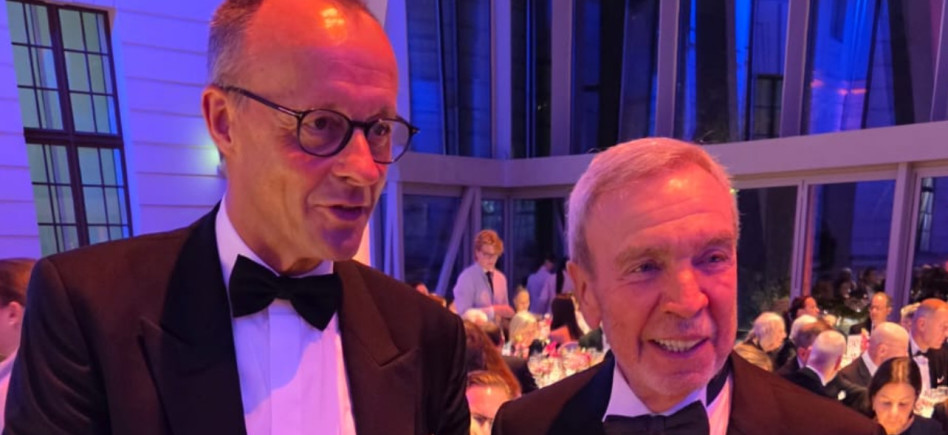 נתן חברוני ופרידריך מרץ (צילום: פרטי)