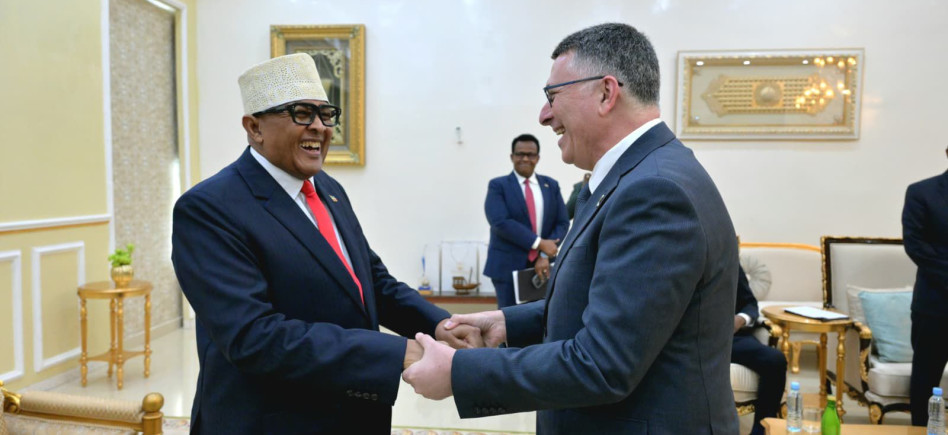 שר החוץ גדעון סער, נשיא סומלילנד אבדירחמן מוחמד עבדילאהי 