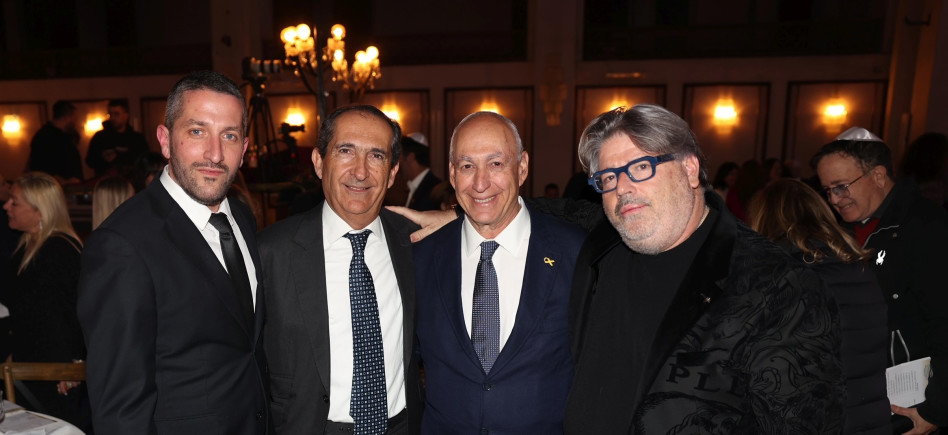 רני רהב, חמי פרס, פטריק דרהי ושלמה פיבקו (צילום: אור גפן)