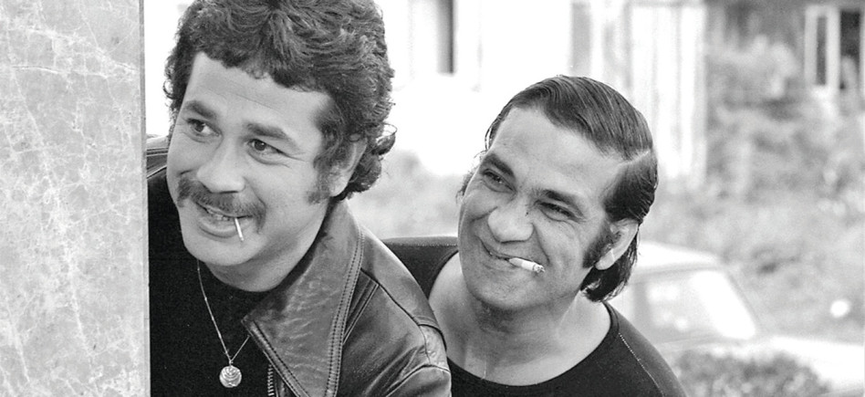 יהודה ברקן וזאב רווח ב"חגיגה בסנוקר"