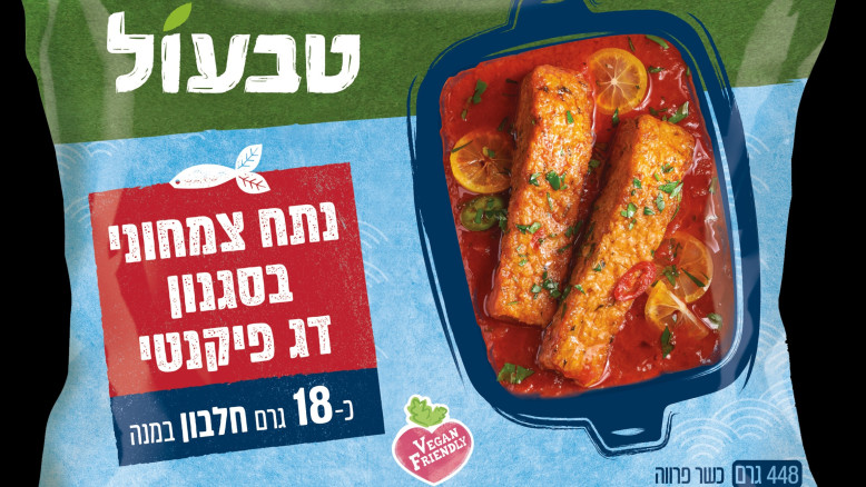 טבעול משיקה דג טבעוני ראשון בישראל