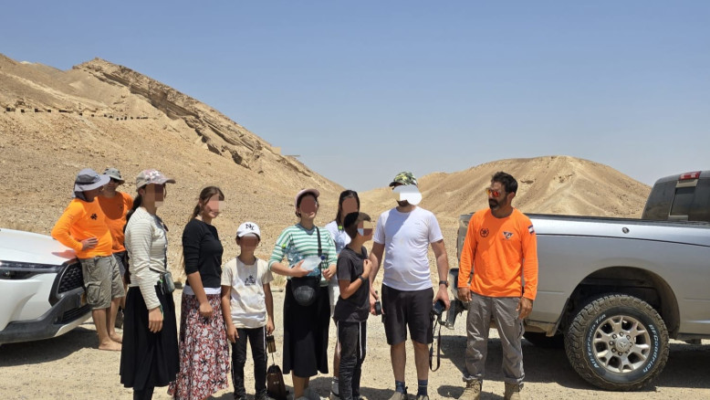לאחר שנותק עם האב וששת ילדיו – המשפחה נמצאה במצב טוב | תיעוד