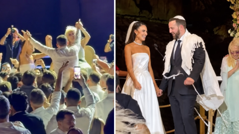 האישה העשירה בישראל ירדה לרחבה: הרגעים הנדירים של מרים אדלסון בחתונת בנה מתן