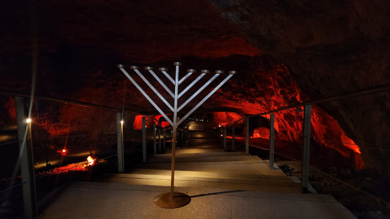 Hanukkah in Jerusalem: Light shows in caves and tours along the Old City walls