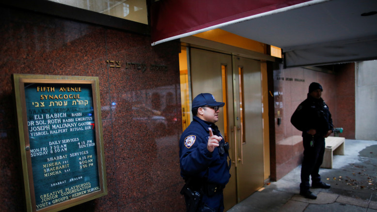 Not Waiting for the Police: How Worshipers in US Synagogues Have Become a Security Array