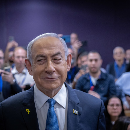 משפט נתניהו (צילום: חיים גולדברג, פלאש 90)