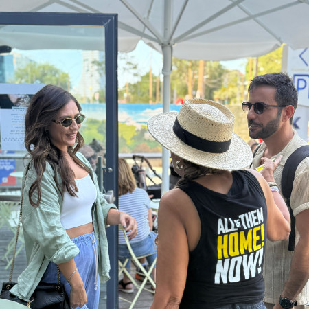 גיא אתגר וירדן שלומי (צילום: ללא קרדיט)